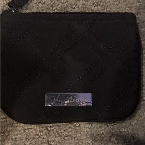 Vera Bradley Black Quilted Pouch
